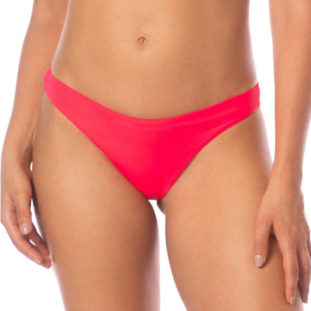 NWT Maaji Coral Crush Sublimity Regular Rise Classic Bikini Bottom - Picture 2 of 8